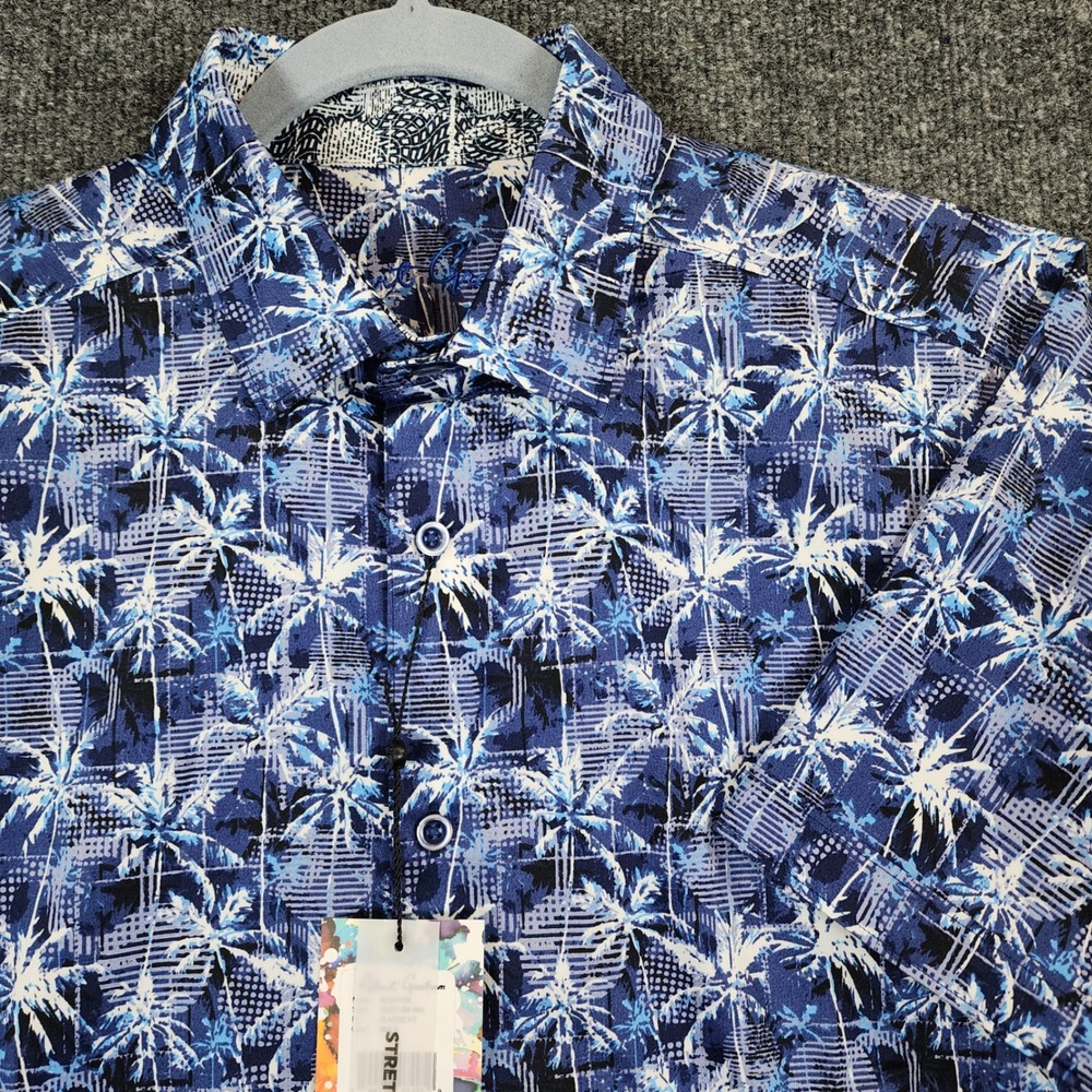 Robert Graham Wheaton Men Tropical Coastal Resort Hawaiian Button Shirt S NWT